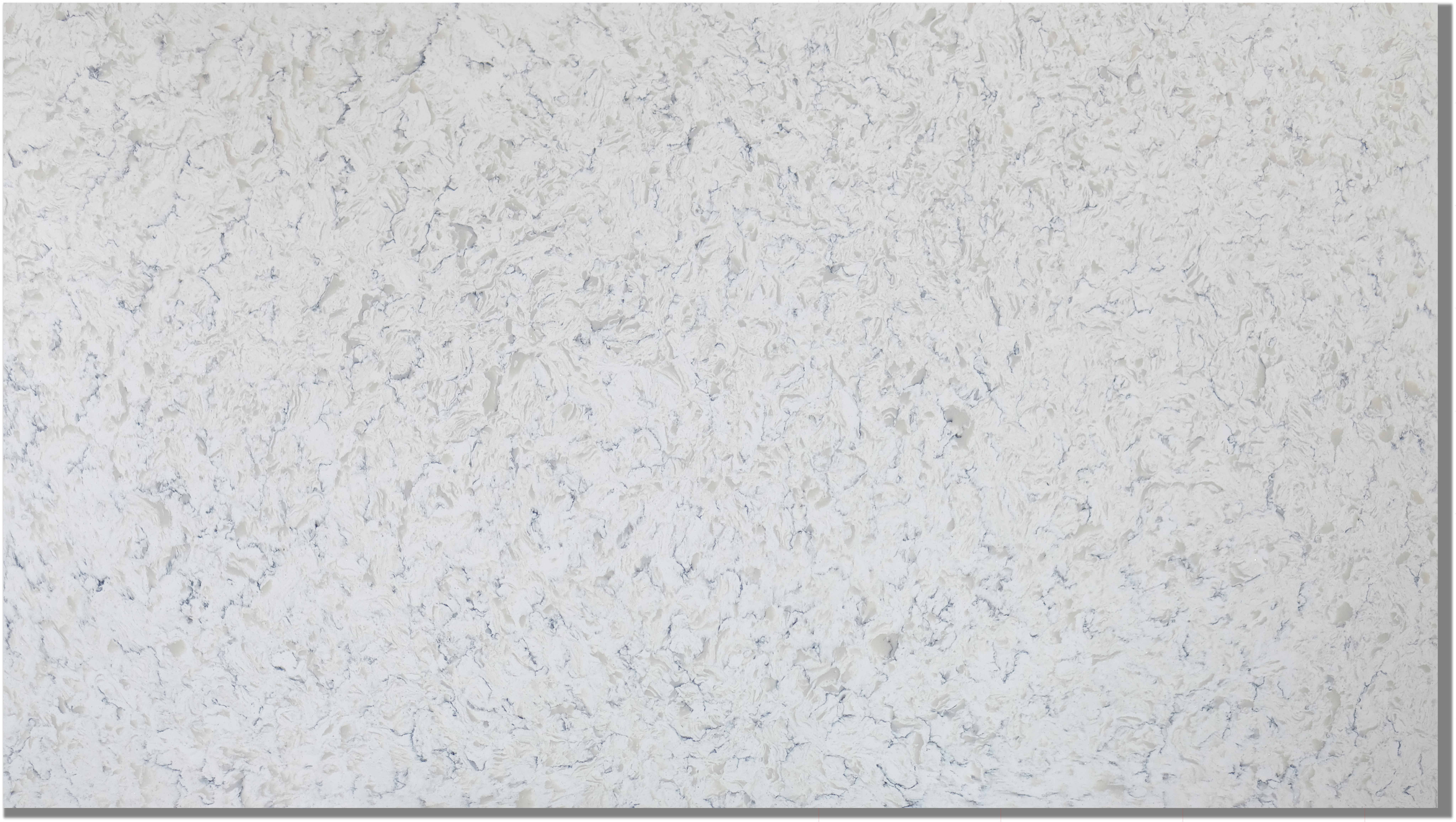 Quartz color B4214 Carrara Selinas Slab